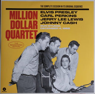 Elvis Presley, Carl Perkins, Jerry Lee Lewis, Johnny Cash : Million Dollar Quartet (The Complete Session In Its Original Sequence) (2xLP, Album, RM, 180)