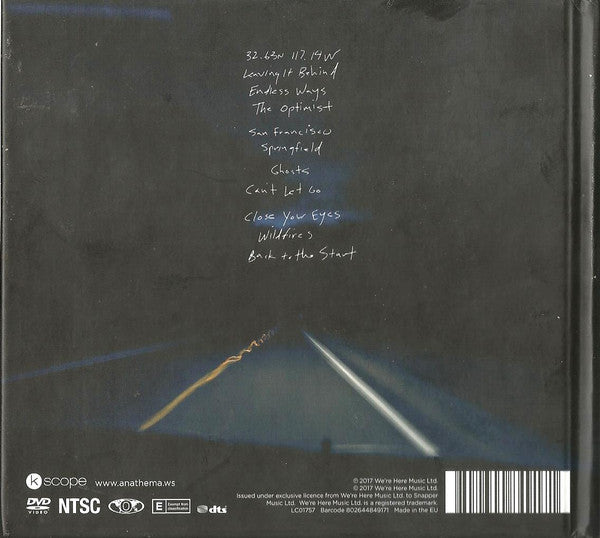 Anathema : The Optimist (CD, Album + DVD-V, NTSC + S/Edition)