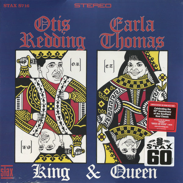 Otis Redding & Carla Thomas : King & Queen (LP, Album, Ltd, RE, Gol)