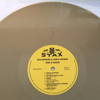 Otis Redding & Carla Thomas : King & Queen (LP, Album, Ltd, RE, Gol)