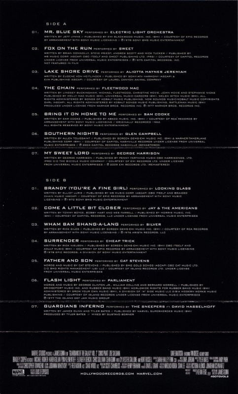 Various : Guardians Of The Galaxy Vol. 2: Awesome Mix Vol. 2 (Cass, Comp)