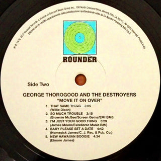 George Thorogood & The Destroyers : Move It On Over (LP, Album, RE, 180)
