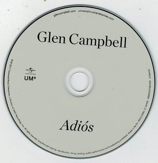 Glen Campbell : Adiós (CD, Album + CD, Comp)