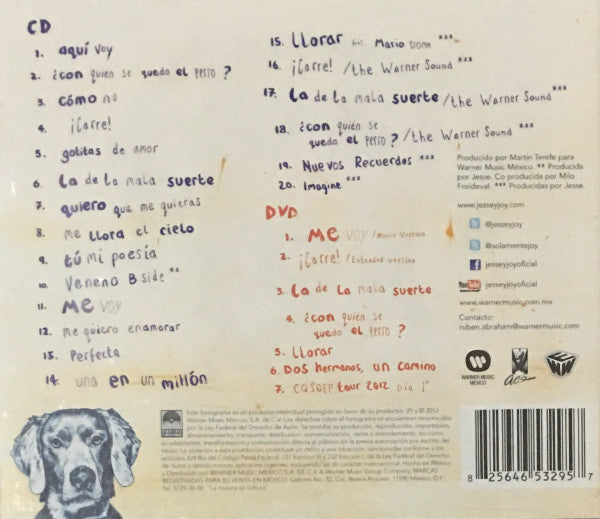 Jesse & Joy : ¿Con Quién Se Queda El Perro? (CD, Album + DVD-V + Dlx)
