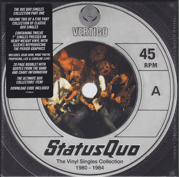 Status Quo : The Vinyl Singles Collection 1980-1984 (12x7", Single, Ltd + Box, Comp)