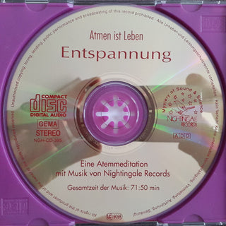 Various : Entspannung - Atmen ist Leben (CD, Album)