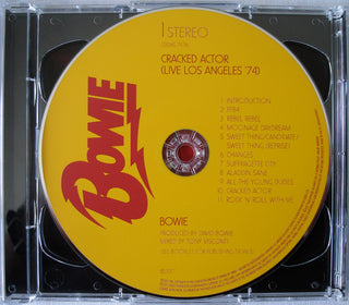 David Bowie : Cracked Actor (Live Los Angeles '74) (2xCD, Album, Jew)