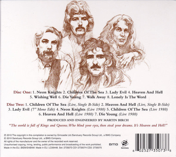 Black Sabbath : Heaven And Hell (2xCD, Album, Dlx, RE, RM, Dig)