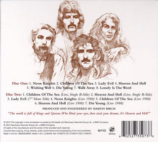 Black Sabbath : Heaven And Hell (2xCD, Album, Dlx, RE, RM, Dig)