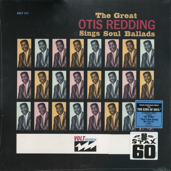 Otis Redding : The Great Otis Redding Sings Soul Ballads (LP, Album, Mono, RE, 180)