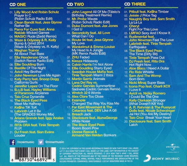 Various : The Very Best Of Now Dance (3xCD, Comp)