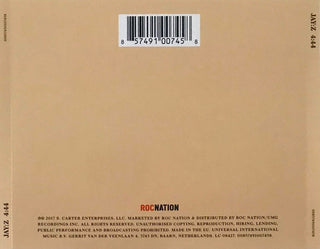 Jay:Z* : 4:44 (CD, Album)