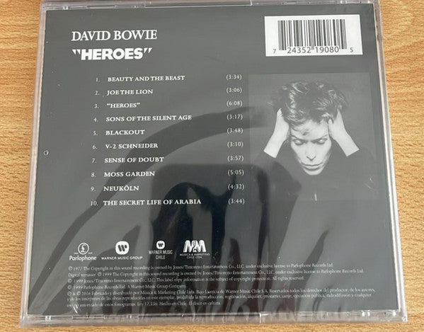 David Bowie : "Heroes" (CD, Album, Enh, RE, RM)