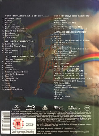 Marillion : Misplaced Childhood (CD, Album, RE, RM + 2xCD + CD, Comp, RE + Blu-ray,)