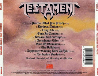 Testament (2) : Practice What You Preach (CD, Album, RP)