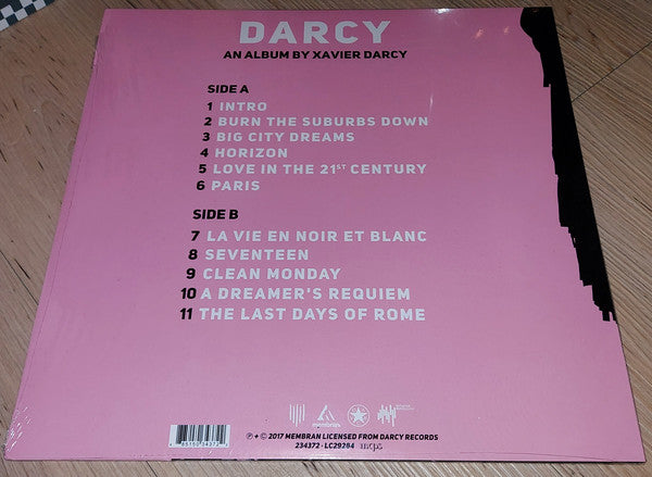 Xavier Darcy : Darcy (LP, Album)