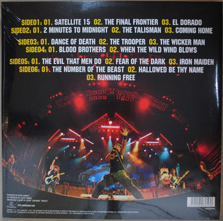 Iron Maiden : En Vivo! (3xLP, Album, Ltd, RE, RM, 180)