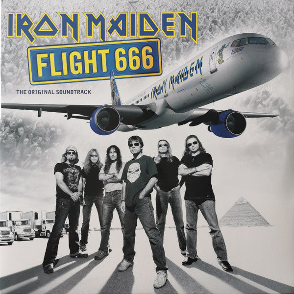 Iron Maiden : Flight 666 - The Original Soundtrack (2xLP, Album, RE, RM, 180)