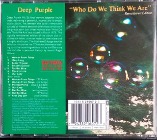 Deep Purple : Who Do We Think We Are (CD, Album, RE, RM, RP)
