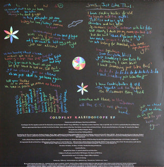 Coldplay : Kaleidoscope EP (12", EP, Ltd, Blu)