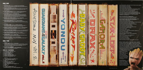 Various, Tyler Bates : Guardians Of The Galaxy Vol. 2 (2xLP, Comp, Dlx)