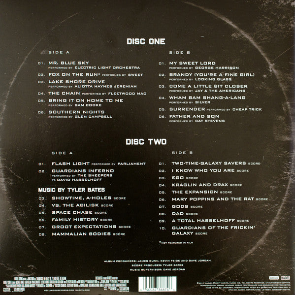 Various, Tyler Bates : Guardians Of The Galaxy Vol. 2 (2xLP, Comp, Dlx)