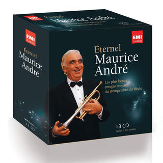 Maurice André : Éternel Maurice André - Les Plus Beaux Enregistrements Du Trompettiste Du Siècle (13xCD, Mono, RM + Box, Comp)