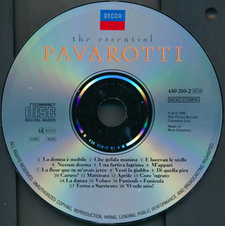 Luciano Pavarotti : The Essential Pavarotti (CD, Comp)