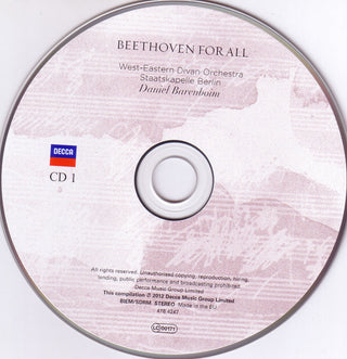 Daniel Barenboim - Ludwig van Beethoven : Beethoven For All: Music Of Power, Passion And Beauty (2xCD, Comp)