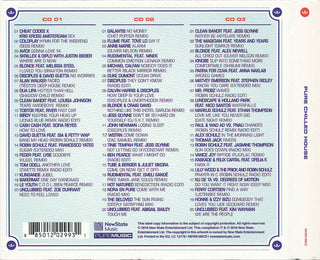 Various : Pure Chilled House (3xCD, Comp, Mixed)