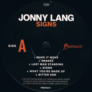 Jonny Lang : Signs (LP, Album, 180)