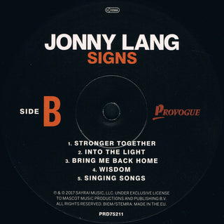 Jonny Lang : Signs (LP, Album, 180)