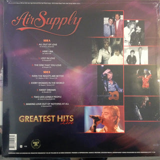 Air Supply : Greatest Hits Live (LP, Album)