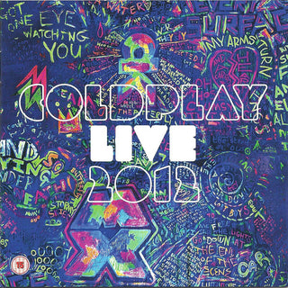 Coldplay : Live 2012 (CD, Album, RP + DVD-V, RE, Multichannel, PAL, Reg )