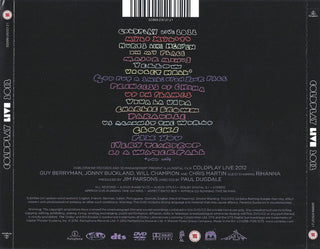 Coldplay : Live 2012 (CD, Album, RP + DVD-V, RE, Multichannel, PAL, Reg )