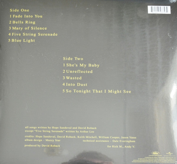 Mazzy Star : So Tonight That I Might See (LP, Album, RE, HL )