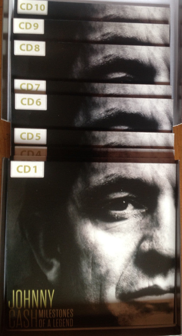 Johnny Cash : Milestones Of A Legend (10xCD, RE, RM + Box, Comp)