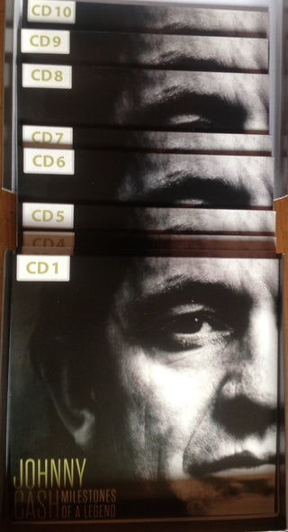 Johnny Cash : Milestones Of A Legend (10xCD, RE, RM + Box, Comp)