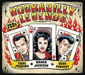 Carl Perkins, Wanda Jackson, Gene Vincent : Rockabilly Legends (2xCD, Comp)