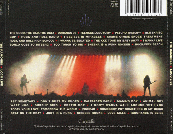 Ramones : Loco Live (CD, Album, RE)