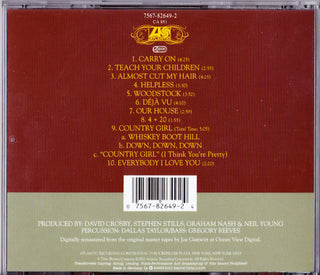 Crosby, Stills, Nash & Young : Déjà Vu (CD, Album, RE, RM)