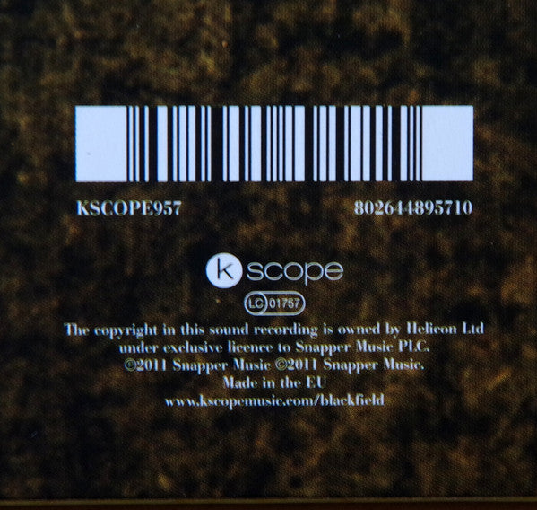 Blackfield : Blackfield (LP, Album, RE, RM, 180)