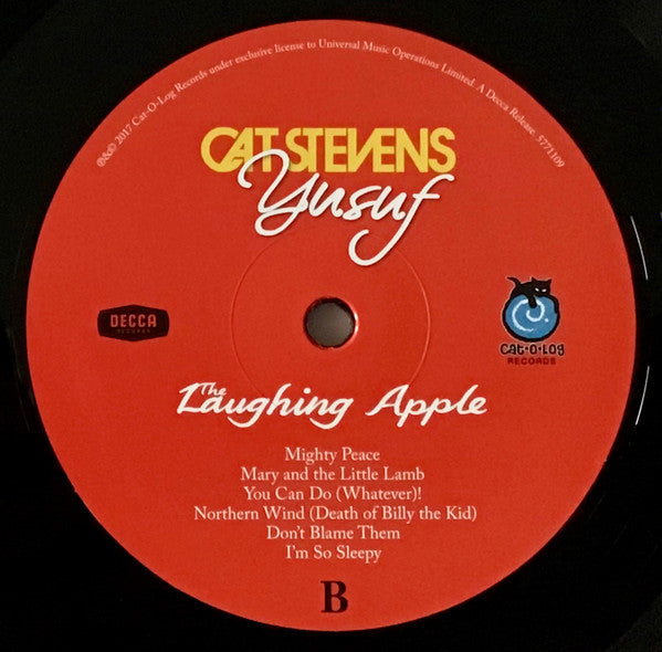 Yusuf Islam / Cat Stevens : The Laughing Apple (LP, Album, Gat)
