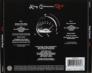 King Crimson : Red (CD, Album, RE, RM + CD, Album, RE, RM)