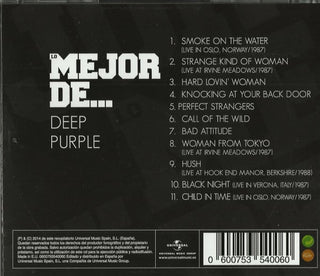 Deep Purple : Lo Mejor De... Deep Purple (CD, Comp)