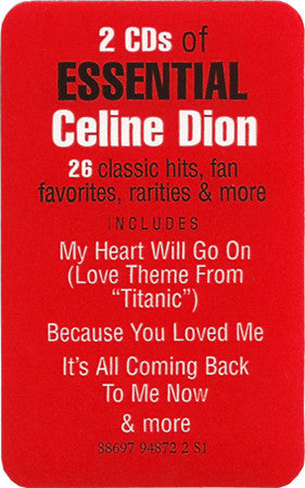 Céline Dion : The Essential Celine Dion (2xCD, Comp)