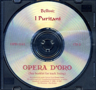 Vincenzo Bellini - Luciano Pavarotti, Mirella Freni, Sesto Bruscantini, Bonaldo Giaiotti, Riccardo Muti : I Puritani (3xCD, RE, RM)