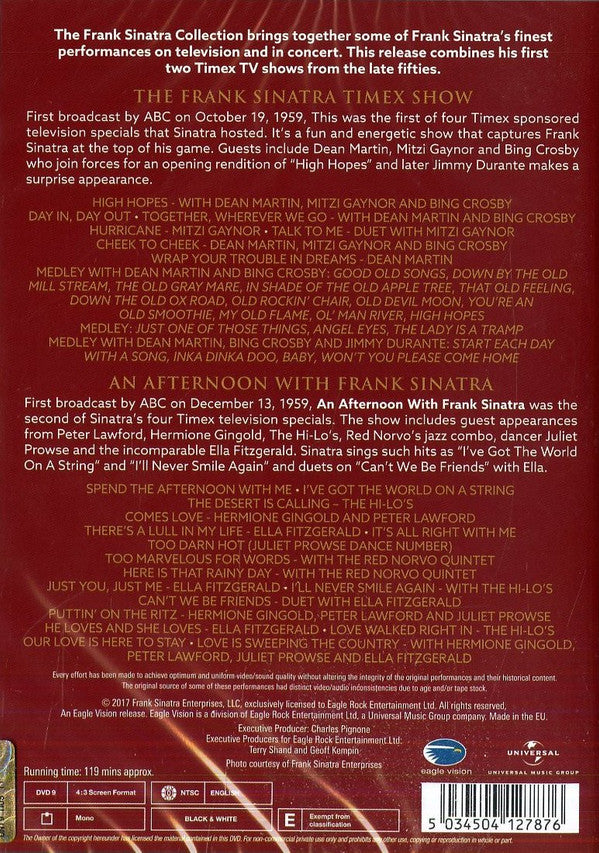 Frank Sinatra : The Timex Shows, Vol. 1 (DVD-V, NTSC)
