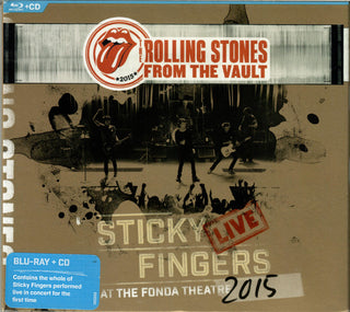 The Rolling Stones : Sticky Fingers Live At The Fonda Theatre 2015 (Blu-ray, Multichannel + CD)