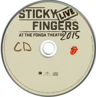 The Rolling Stones : Sticky Fingers Live At The Fonda Theatre 2015 (Blu-ray, Multichannel + CD)